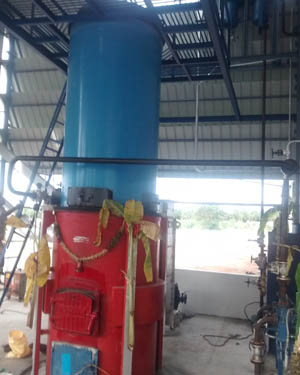 Thermic Fluid Heater Erection
