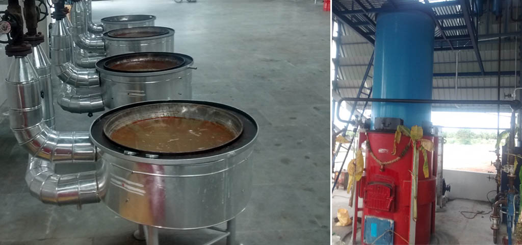 Thermic Fluid Heater Erection